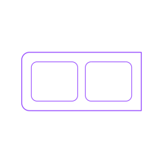 Buildings Cmu Regular Bullnose Double Vinyl Cutting Svg File, Free Vectors File